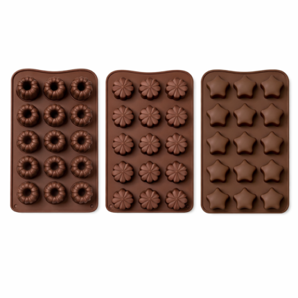 Molde de Silicón para Chocolate (Diseños)