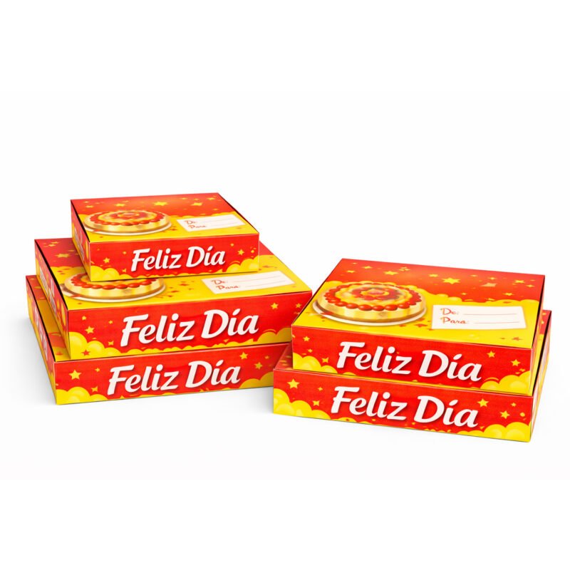 cajas para pastel baja