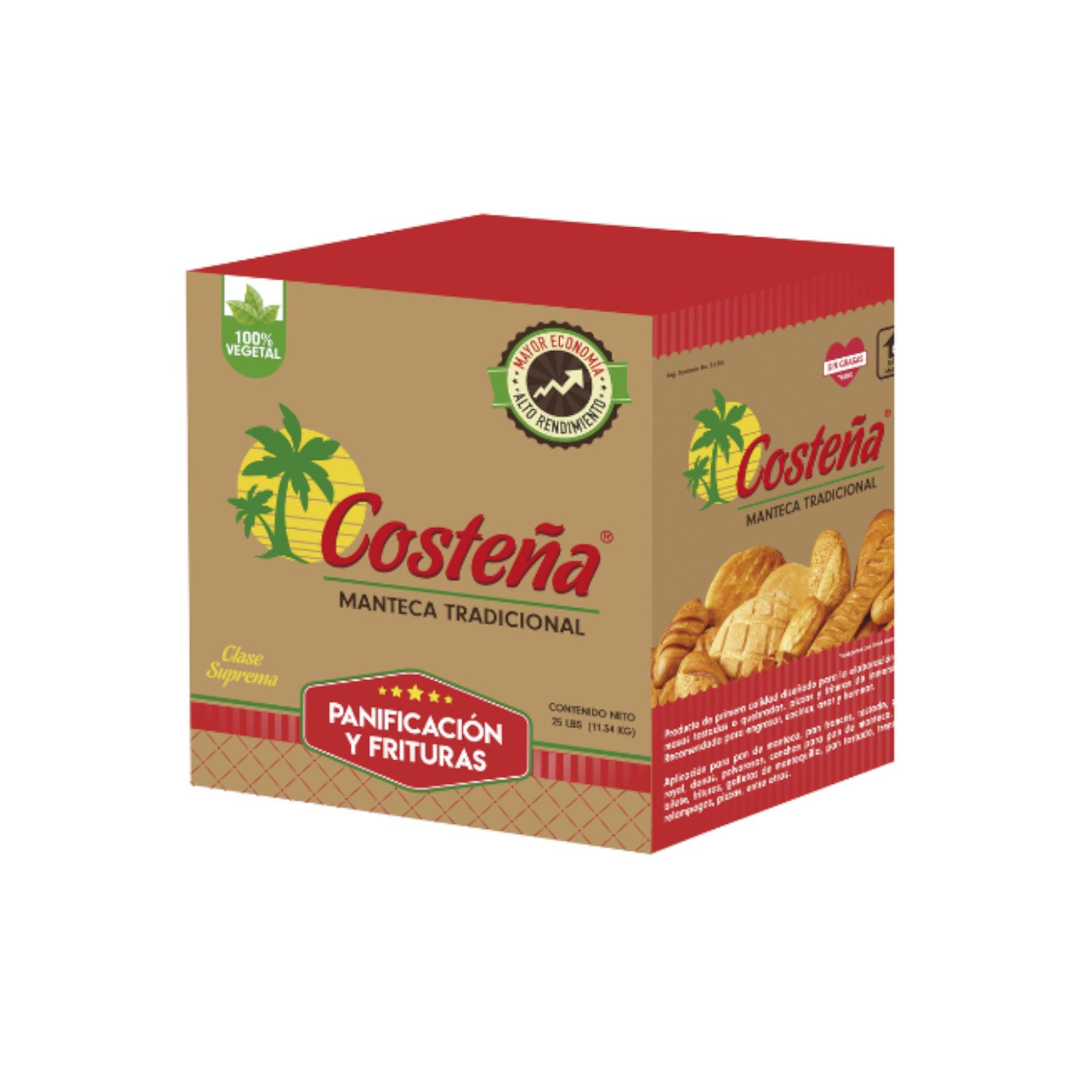 manteca costeña Manteca Costeña - Imagen 1