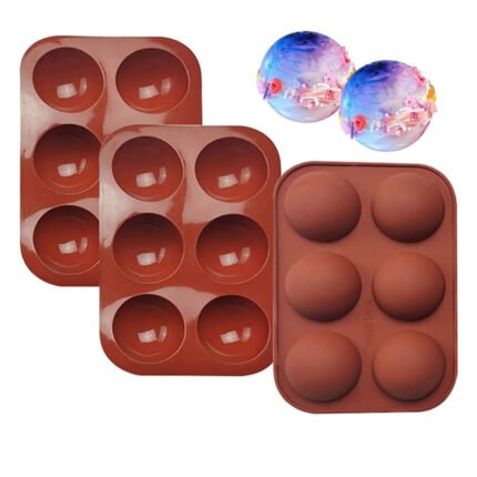 Molde Silicón Esfera para Chocolate