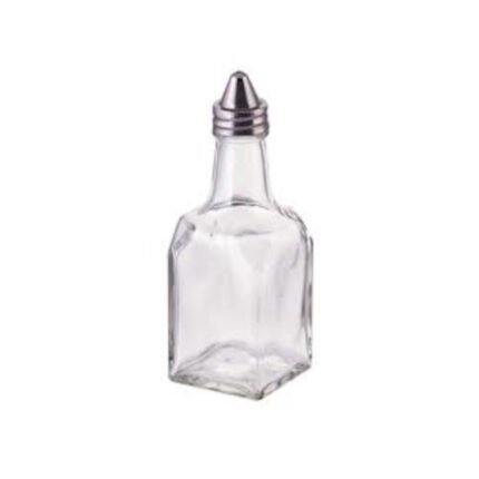 Vinagrero aceitera de vidrio 6 oz Winco