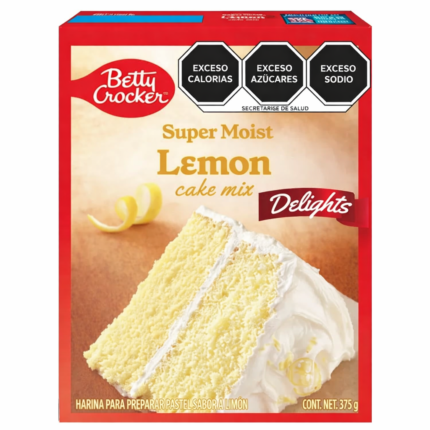 Premezcla Betty Crocker Super Moist Cake Mix Lemon