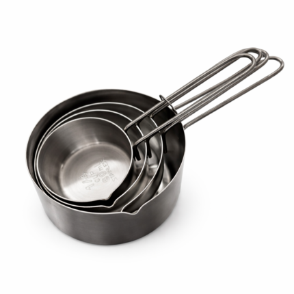 Juego de Cucharones Mididores Winco 4 Pzs.