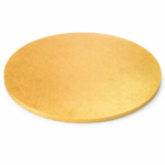 Plato para Torta Dorado 35 cm.