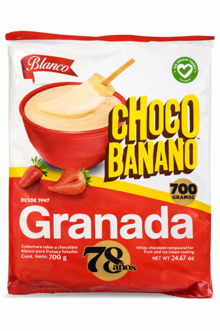 Chocolate Chocobanano Marqueta Blanco