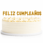 Kit de Velitas de FELIZ CUMPLEAÑOS Letras Separadas